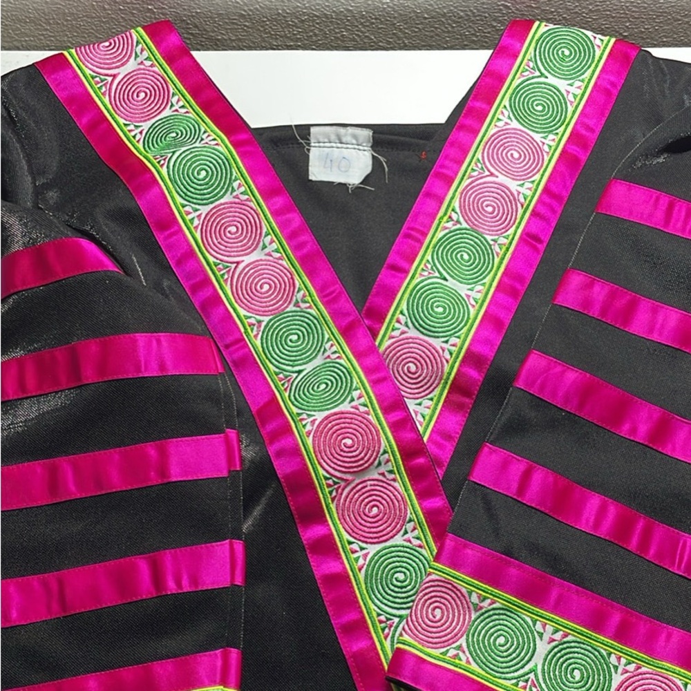 Pink Hmong Outfit